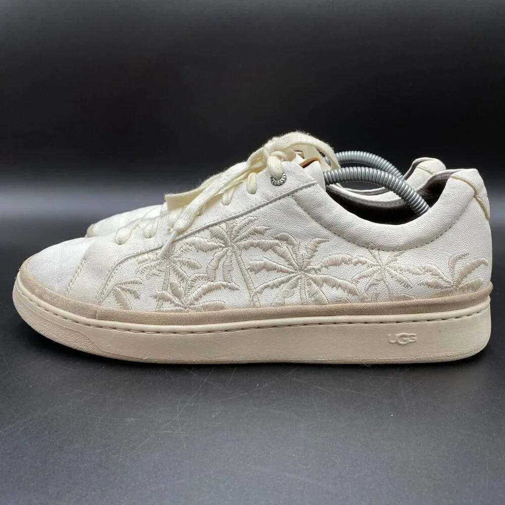UGG Cali Low Palms Trainer Leather Sneakers Men's Size 11.5